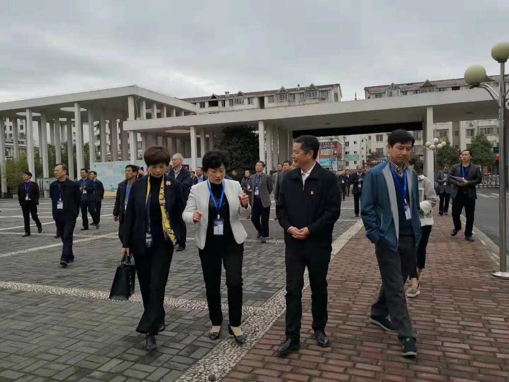 江西教育装备省市县各级领导参观华文众合智慧书法教室