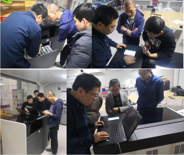 清华大学3D SYSTEMS蜡模打印机安装完成