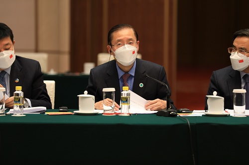 国家电网董事长辛保安出席中德经济界代表座谈交流并发言